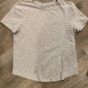 lululemon athletica Gray Short Sleeve Tee